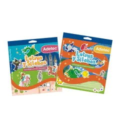 ADETEC - Block Actividades y Stickers Letras y Silabas