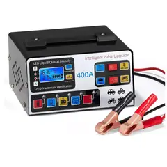 GENERICO - Cargador De Batería Automotriz Automático Baterias 12 , 24v
