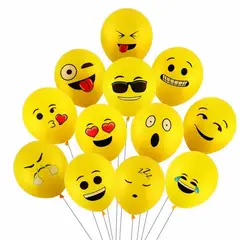 GENERICO - Set de Globos látex temática emojis