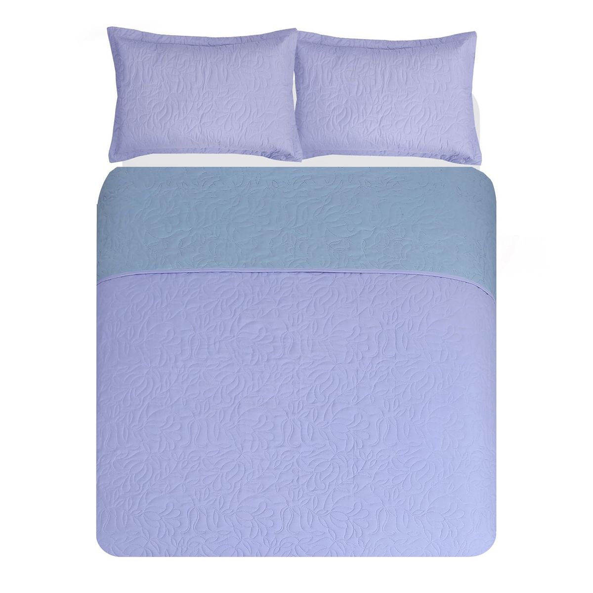 B&B - CUBRECAMA  QUILT BICOLOR 1.5P