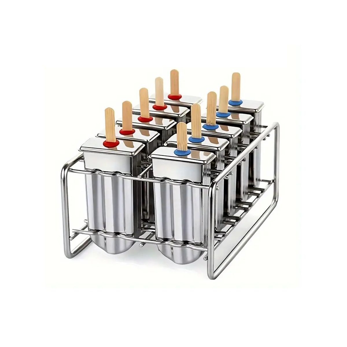 PASTELERIUSCL - Molde Helados Moldes Reposteria Molde Helado Paletas 10cav