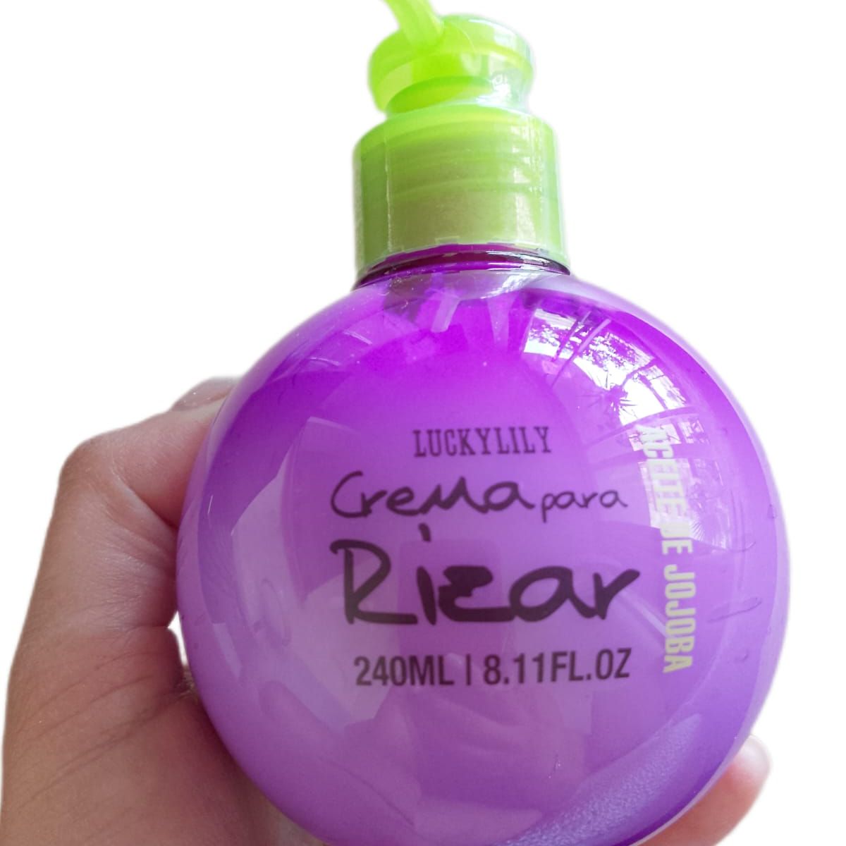 GENERICO - Luckylily Crema Para Rizos Con Aceite De Jojoba 240ml