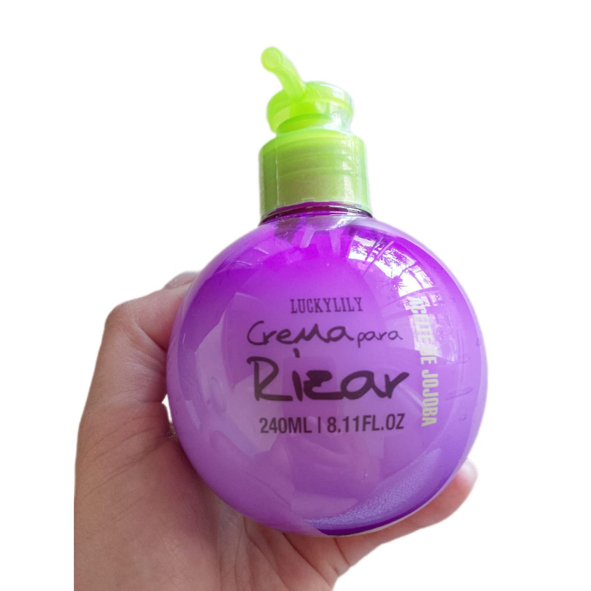 GENERICO - Luckylily Crema Para Rizos Con Aceite De Jojoba 240ml