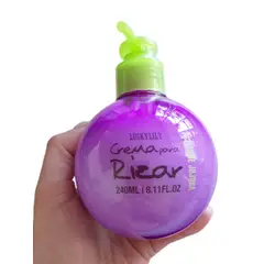 GENERICO - Luckylily Crema Para Rizos Con Aceite De Jojoba 240ml