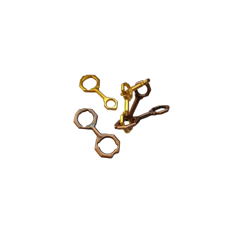 GENERICO - Rompecabezas de Metal “6 Piece Lock”