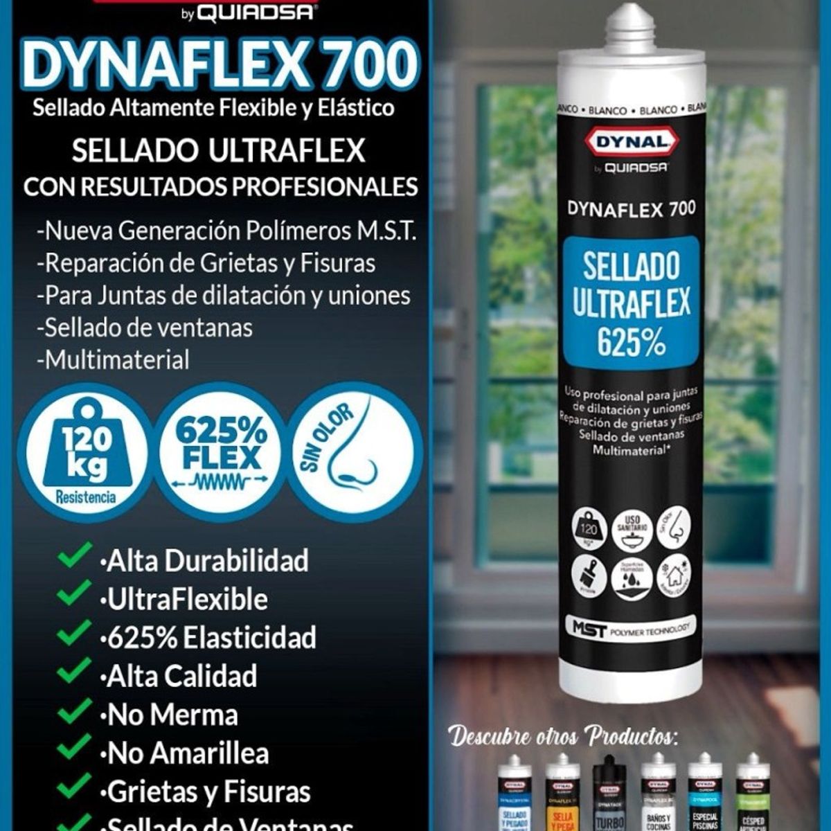 GENERICO - DYNAFLEX 700 ULTRAFLEX BLANCO POMO 290 ML