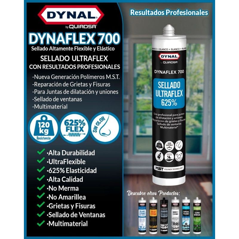 GENERICO - DYNAFLEX 700 ULTRAFLEX BLANCO POMO 290 ML