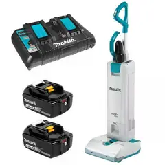MAKITA - ASPIRADORA VERTICAL 18V DVC560PT2 5L +2BAT 5AH+CARG