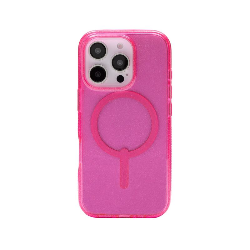 ZAGG - Funda Milan Snap Magsafe iPhone 16 Pro Zagg Rosa glitter