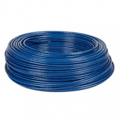 GENERICO - Alambre NYA 1x2.5mm 750V Rollo 100 Metros, Azul