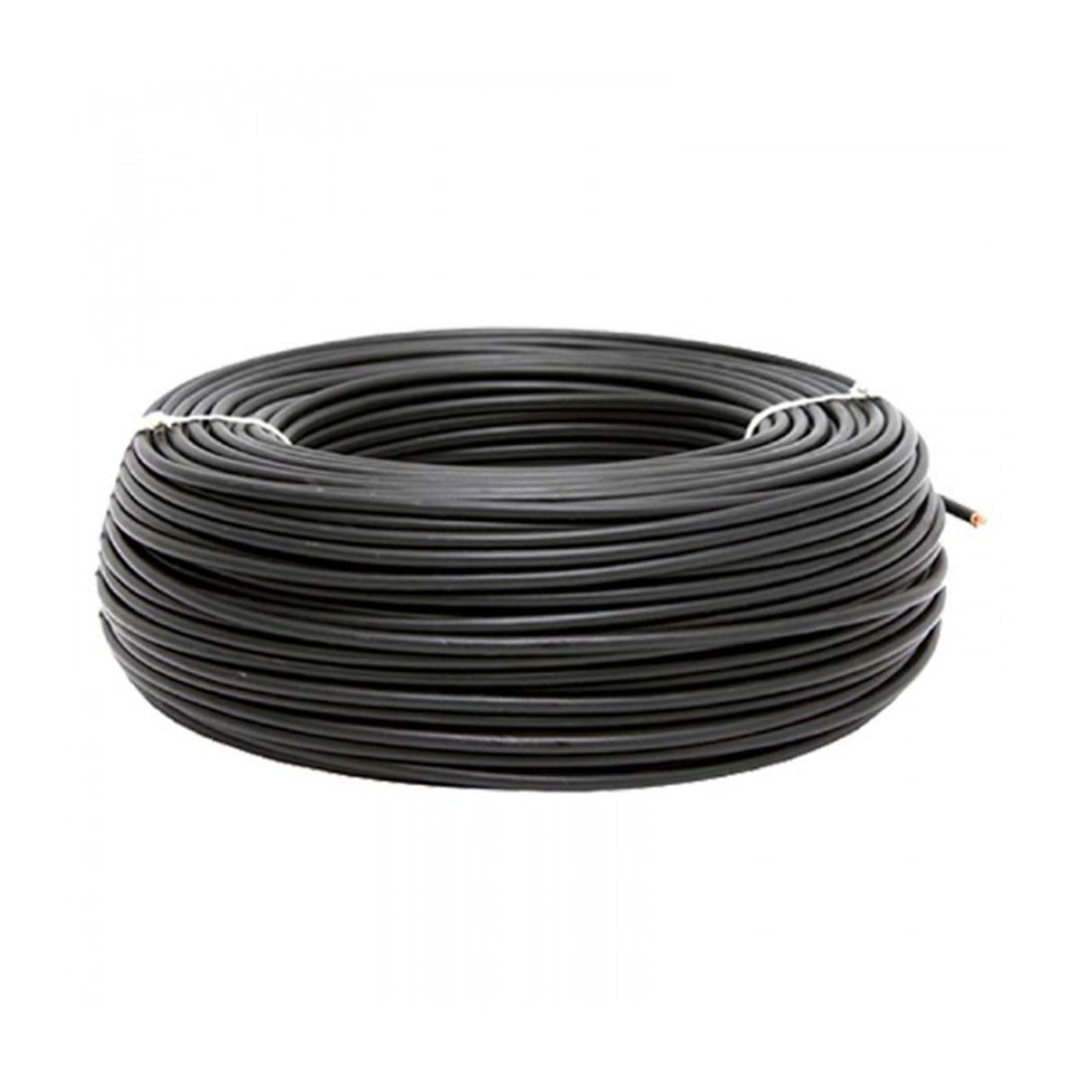 Alambre NYA 1x2.5mm 750V Rollo 100 Metros, Negro, marca GENERICO - Foto Principal