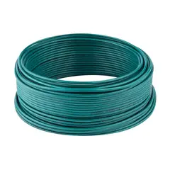 GENERICO - Alambre NYA 1x1.5mm 750V Rollo 100 Metros, Verde