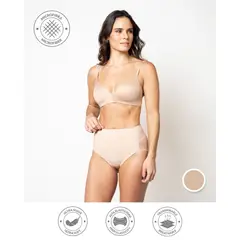 UNICA LINGERIE - CALZÓN CONTROL BAJO EN MICROFIBRA COMPRESIÓN MEDIA SIN DEMARCACIÓN