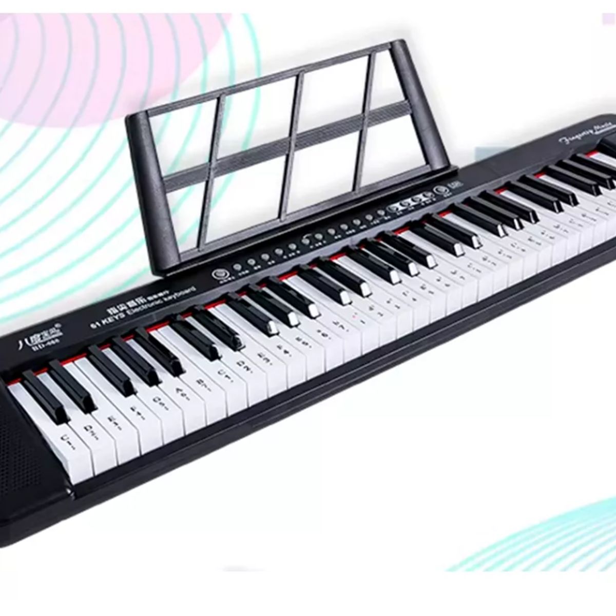 GENERICO - Teclado Electrónico 61 Premium - Piano 61 Teclas 200 Tones