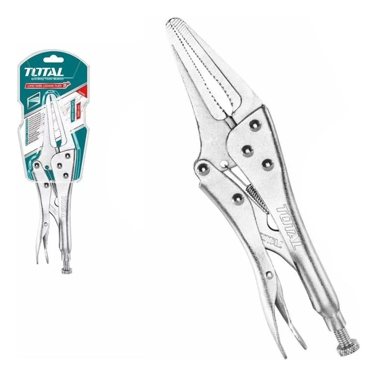 TOTAL - Alicate Caimán Punta Larga 9 Pulgadas Total Tht19902