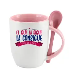 GENERICO - Tazón con cuchara y frases chilenas
