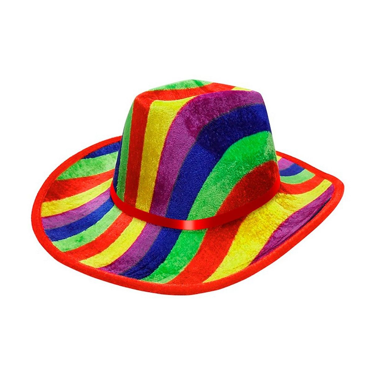 GENERICO - SOMBRERO VAQUERO ARCOIRIS X1UNI