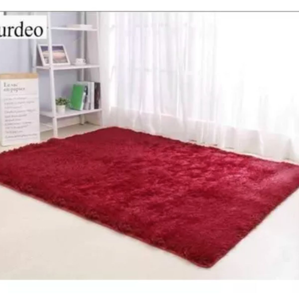 GENERICO - Alfombras Peludas 200x240cm Varios Colores Antideslizante