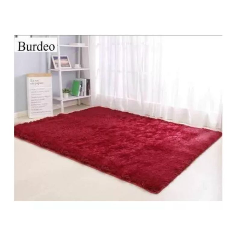 GENERICO - Alfombras Peludas 200x240cm Varios Colores Antideslizante