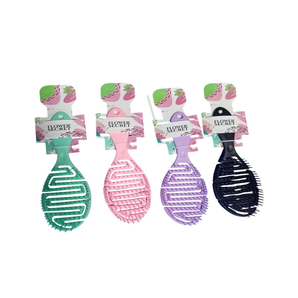 GENERICO - Cepillo Peine Silicona Para Rizos