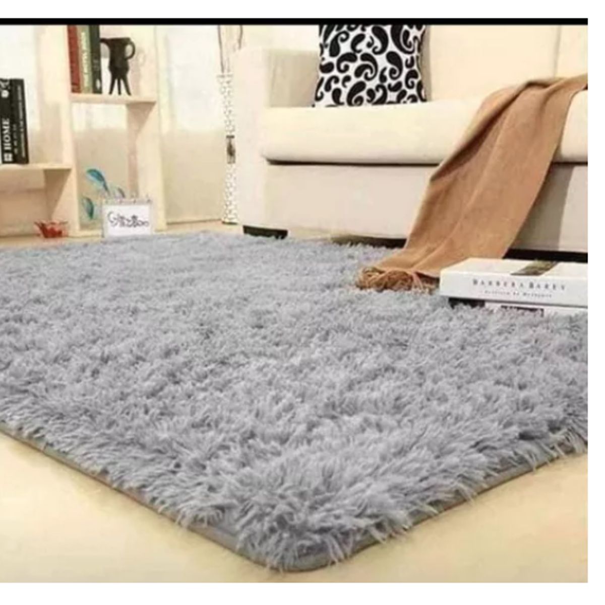 GENERICO - Alfombras Peludas 200x240cm Varios Colores Antideslizante