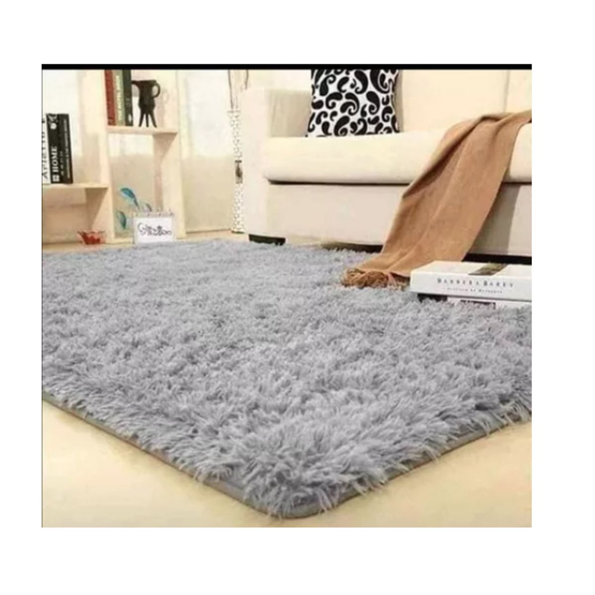 GENERICO - Alfombras Peludas 200x240cm Varios Colores Antideslizante