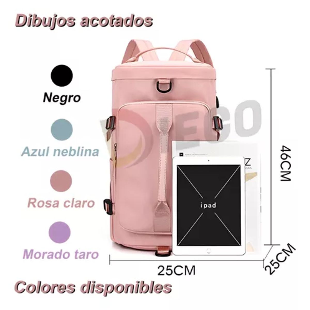 GENERICO - Bolsa Gran Capacidad Para Viajes Hombres Y Mujeres Deportes