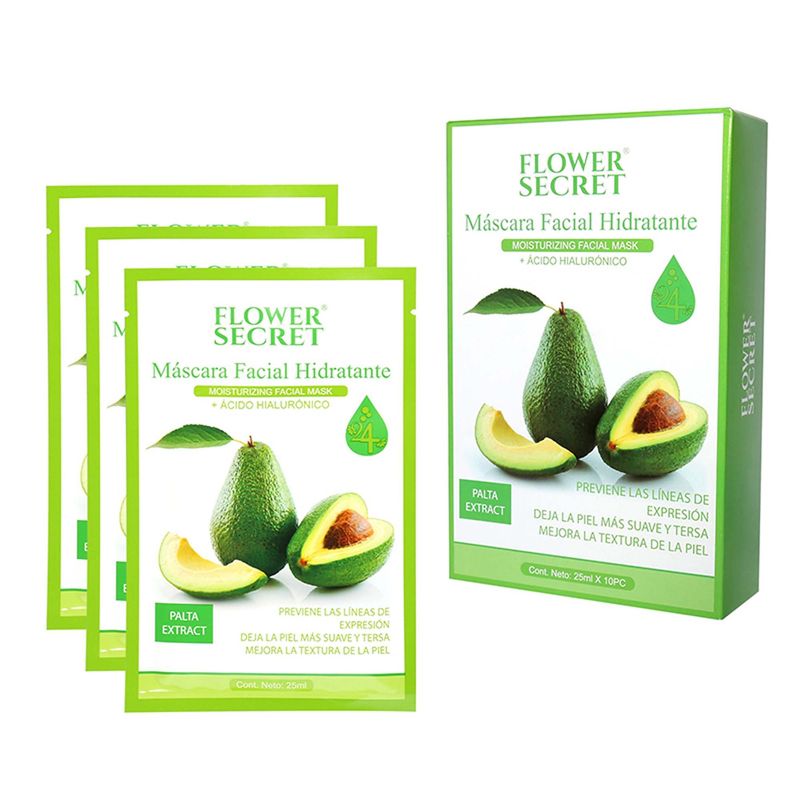 GENERICO - Mascarilla Facial Palta 10 Unidades