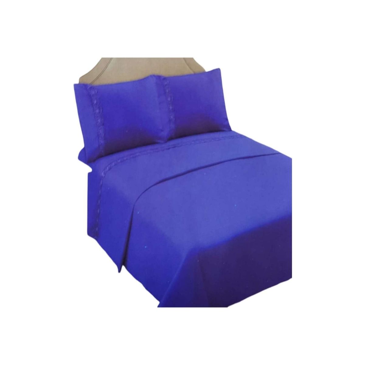 GENERICO - SABANAS 144 HILOS KING AZUL