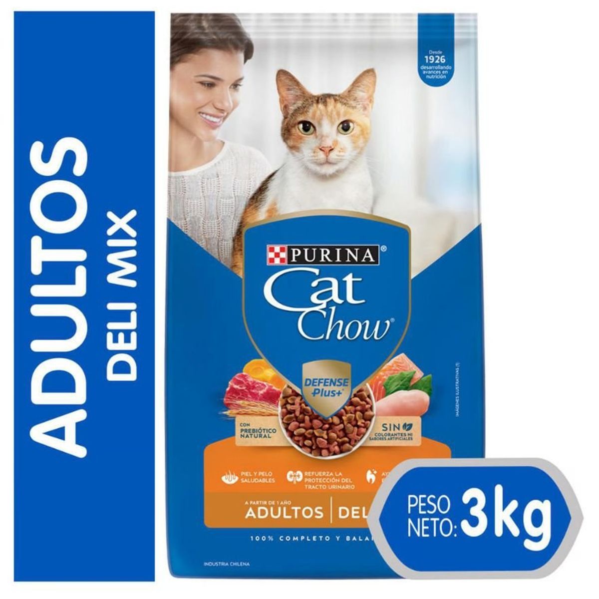 CAT CHOW - Alimento seco para gato CAT CHOW® Adulto Delimix 3kg