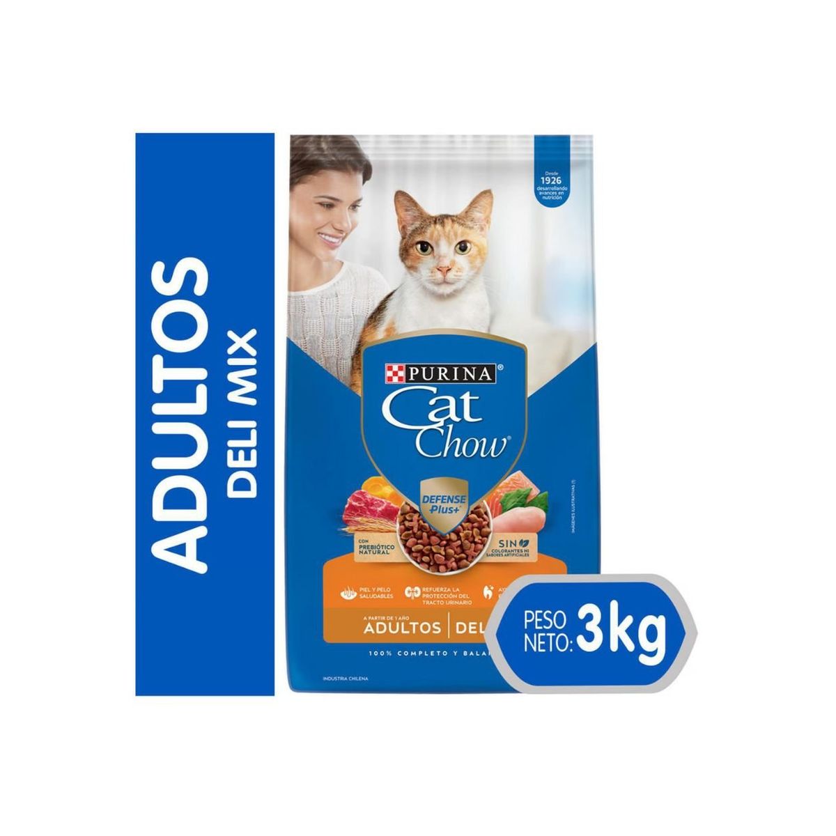 CAT CHOW - Alimento seco para gato CAT CHOW® Adulto Delimix 3kg