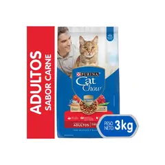 CAT CHOW - Alimento seco CAT CHOW® Adulto Carne 3kg