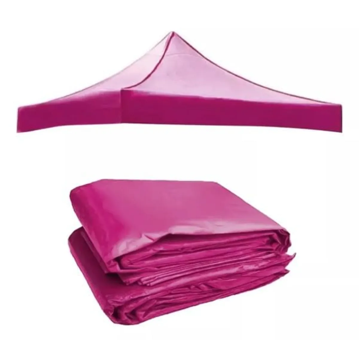 GENERICO - Repuesto Lona Carpa Techo  Plegable 3x3 Rosado con Filtro  UV