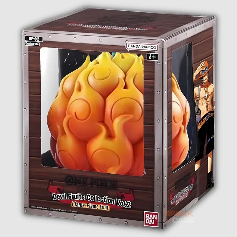 BANDAI - One Piece TCG Devil Fruits Collection Flame Fruit DF02