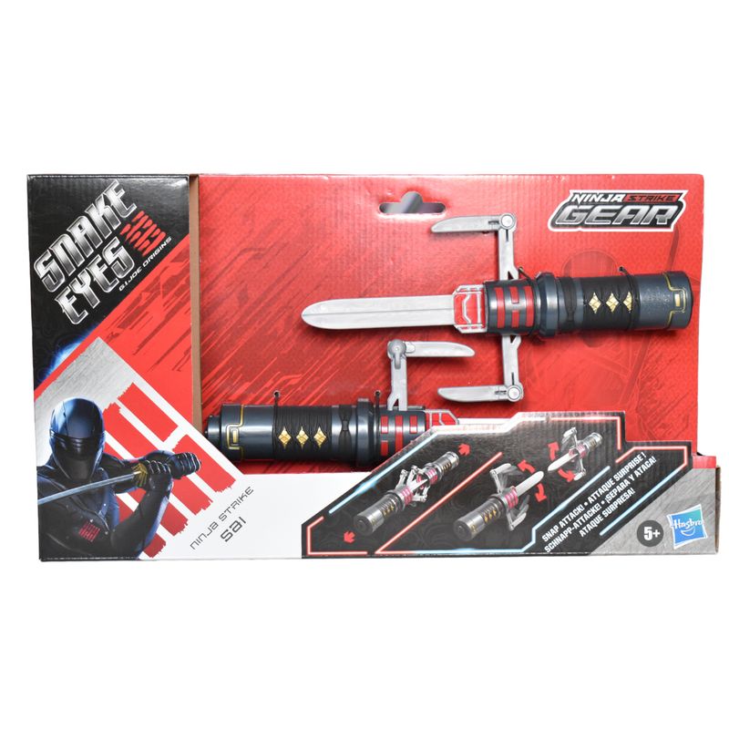 HASBRO - Gi Joe Ninja Strike Sai Espada Ataque Sorpresa