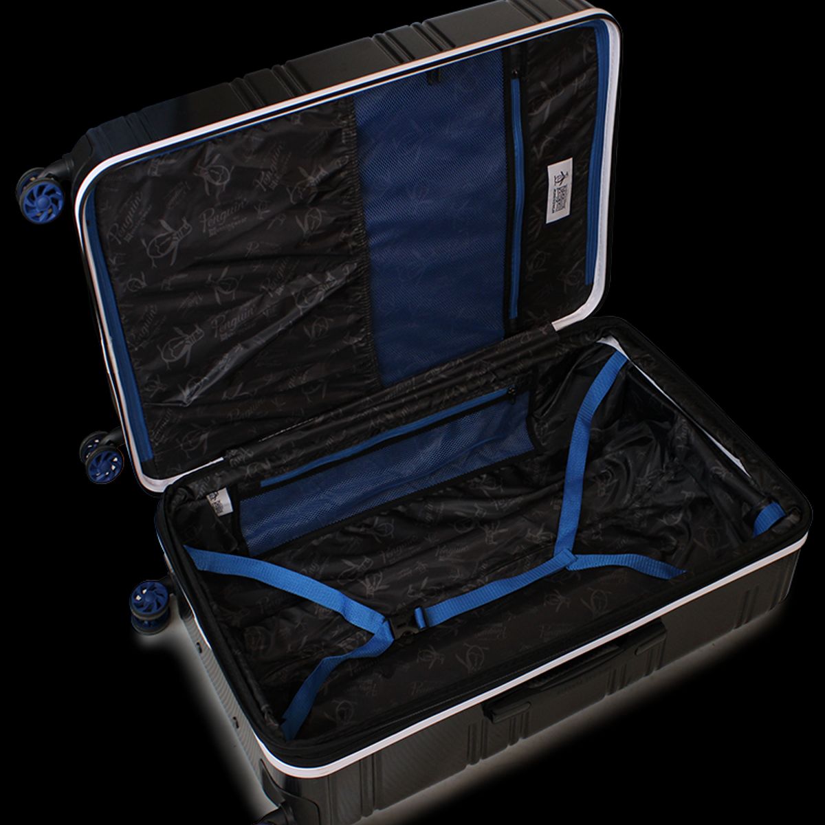 PENGUIN - Set de 3 maletas S+M+L Mallorca negra Penguin