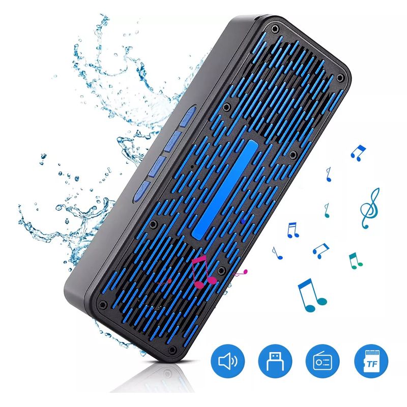 TATEE - Parlantes PortÃtil Bluetooth Altavoz inalámbrico S19