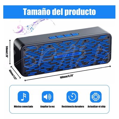 Imagen 2 del producto Parlantes PortÃtil Bluetooth Altavoz inalámbrico S19