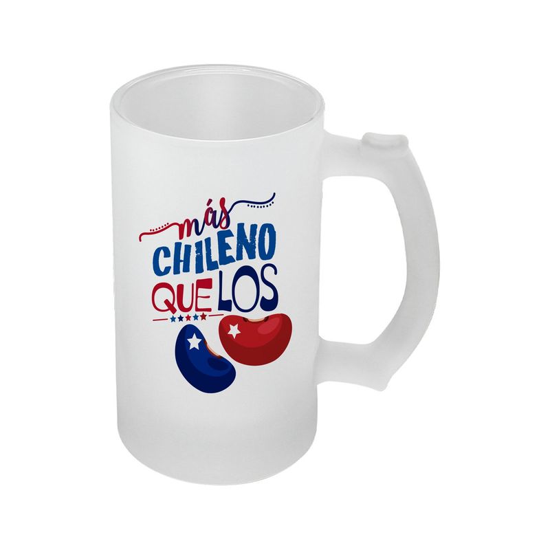 GENERICO - Vaso Shopero de Vidrio Empavonado con Dicho Popular