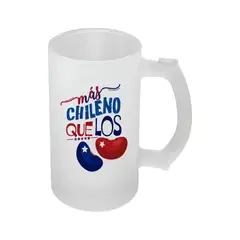 GENERICO - Vaso Shopero de Vidrio Empavonado con Dicho Popular
