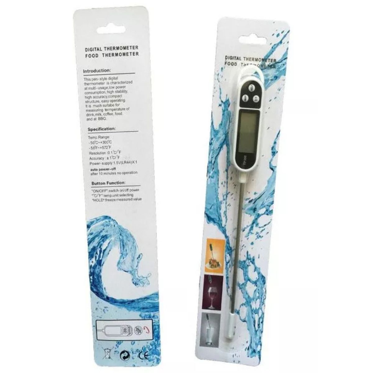 GENERICO - Termómetro Digital de Cocina -50° a 300°