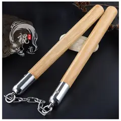 TATEE - Nunchakus De Madera Artes Marciales Prácticas