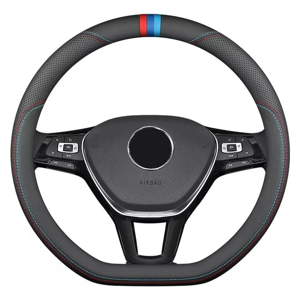 KUANGYE - Funda Cubre Volante Tipo D Para Vwnissan