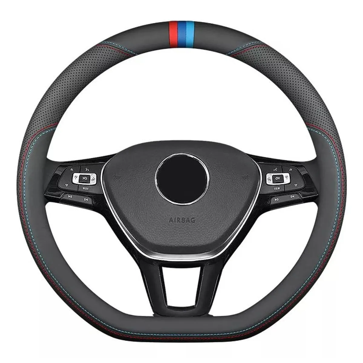 KUANGYE - Funda Cubre Volante Tipo D Para Vwnissan