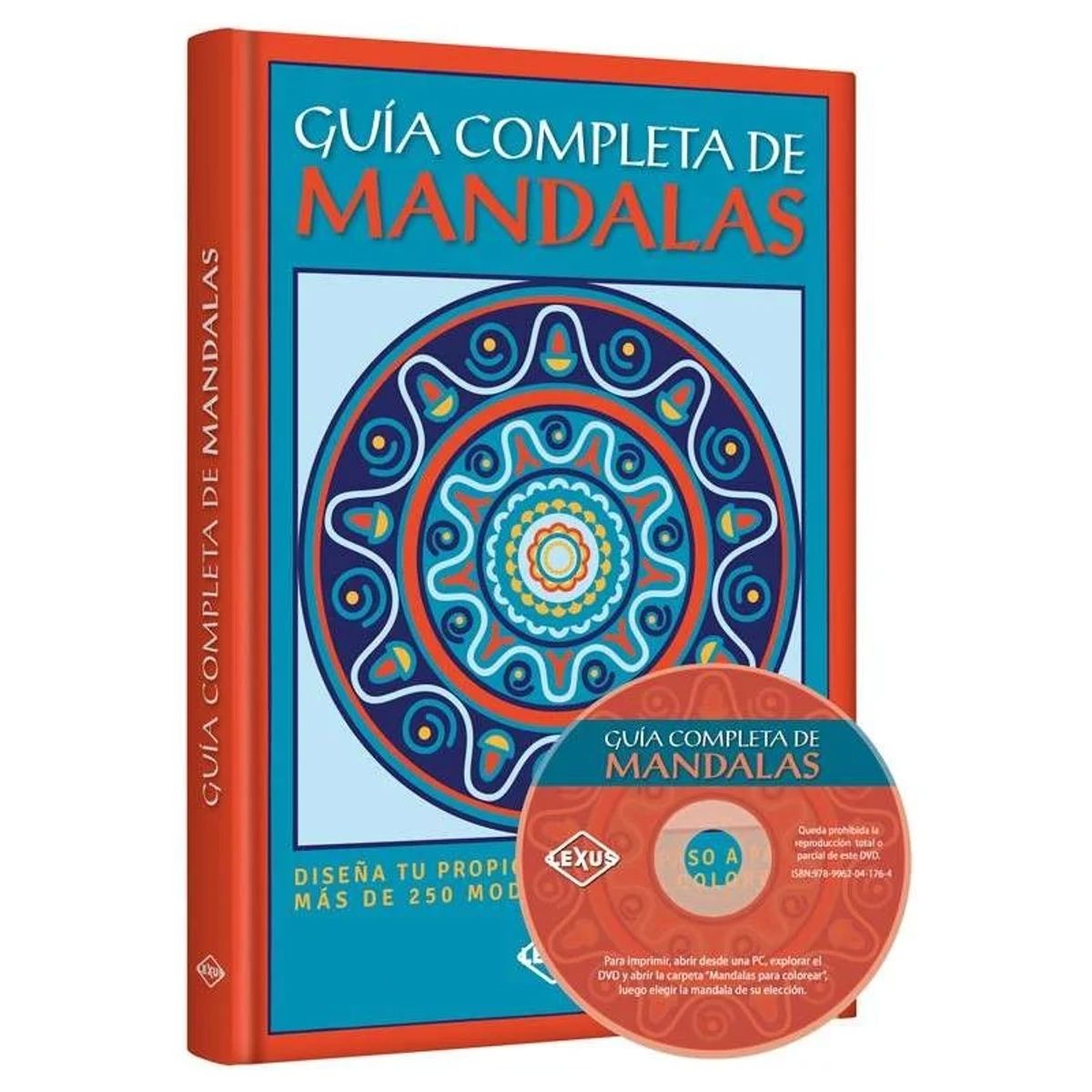 LEXUS EDITORES - Guía Completa De Mandalas: 250 Modelos +dvd