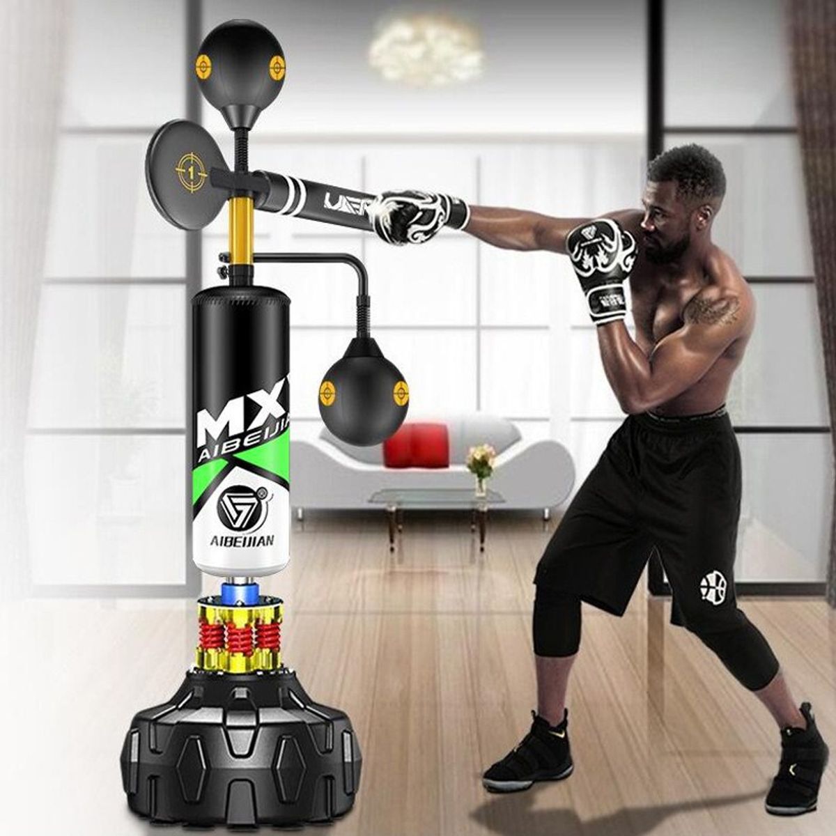 TATEE - Saco de arena independiente para adultos con soporte