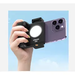 ULANZI - EMPUÑADURA INALÁMBRICA CG02 BLUETOOTH LUZ DE RELLENO