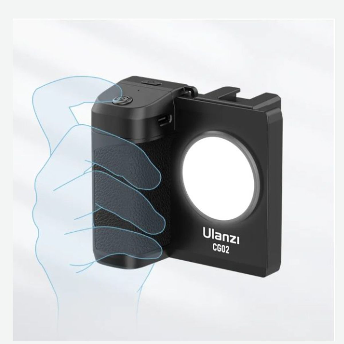 ULANZI - EMPUÑADURA INALÁMBRICA ULANZI CG02 BLUETOOTH LUZ DE RELLENO