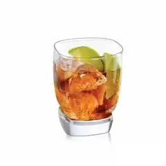 CRISTAR - Set 6 Vasos de Vidrio Van Gogh Rocks 294 ml Transparente