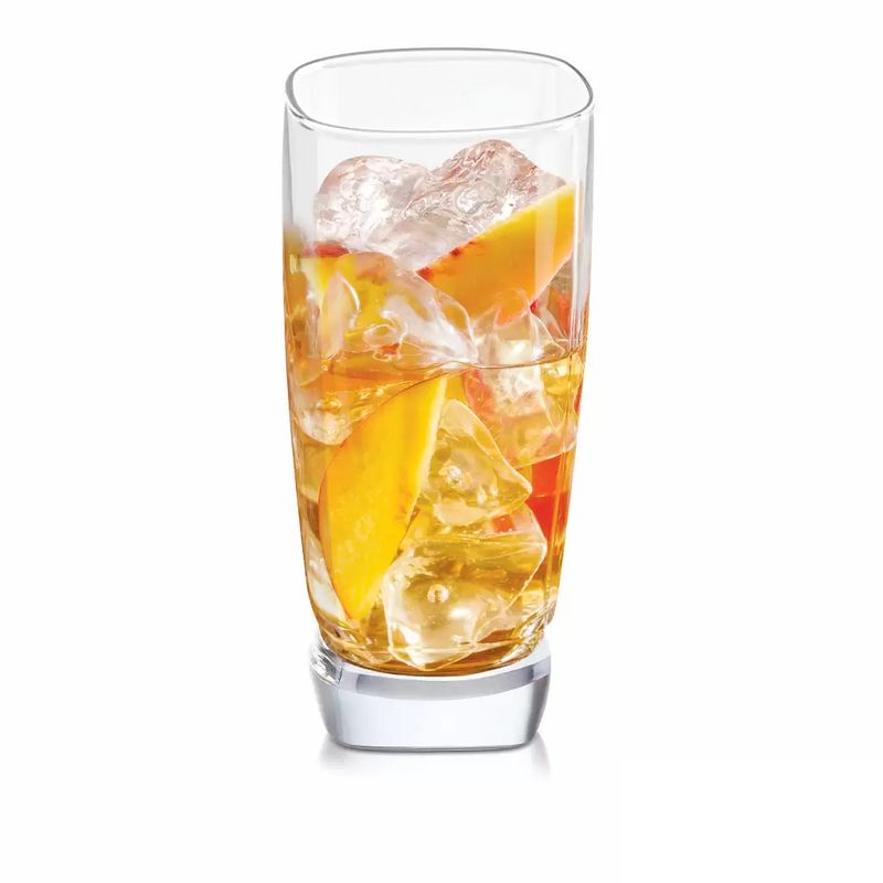 CRISTAR - Set 6 Vasos de Vidrio Alto Van Gogh 343 ml Transparente